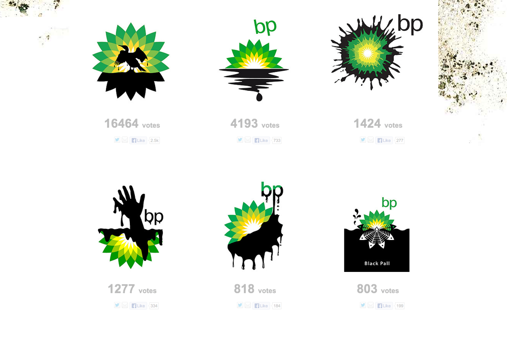 Návrhy loga British Petroleum