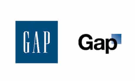 Změna loga Gap